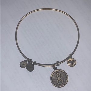 S initial alex and ani bangle